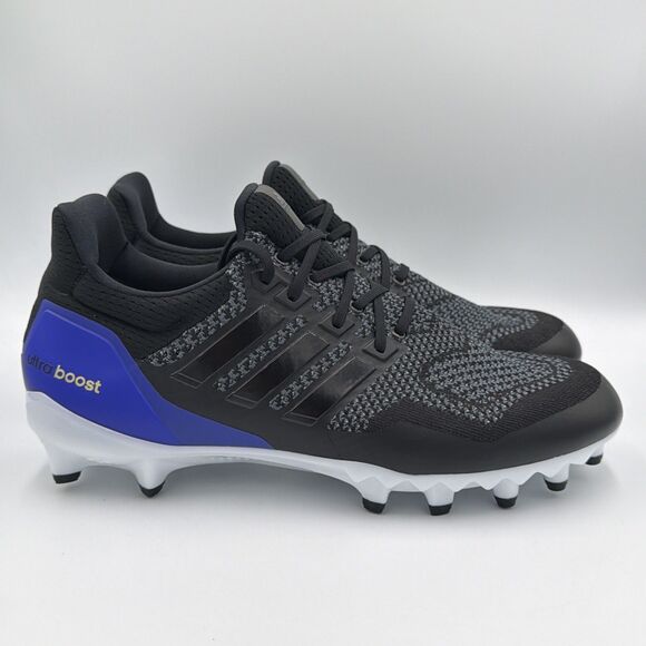 adidas Ultraboost Boost Football Cleats Mens Black Sneakers Athletic Shoes Sz 10 main image 10